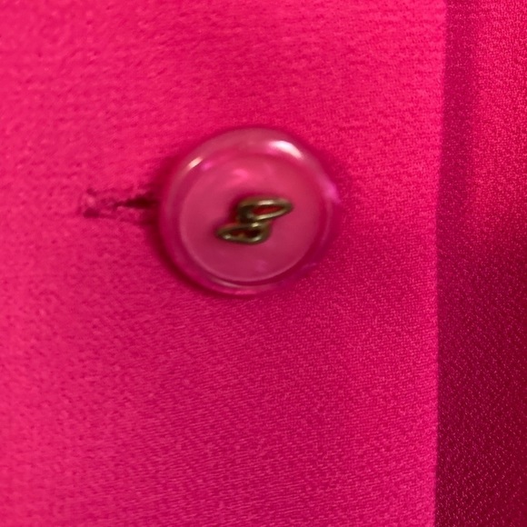 Danny & Nicole hot pink blazer. Size 16P - Picture 5 of 7